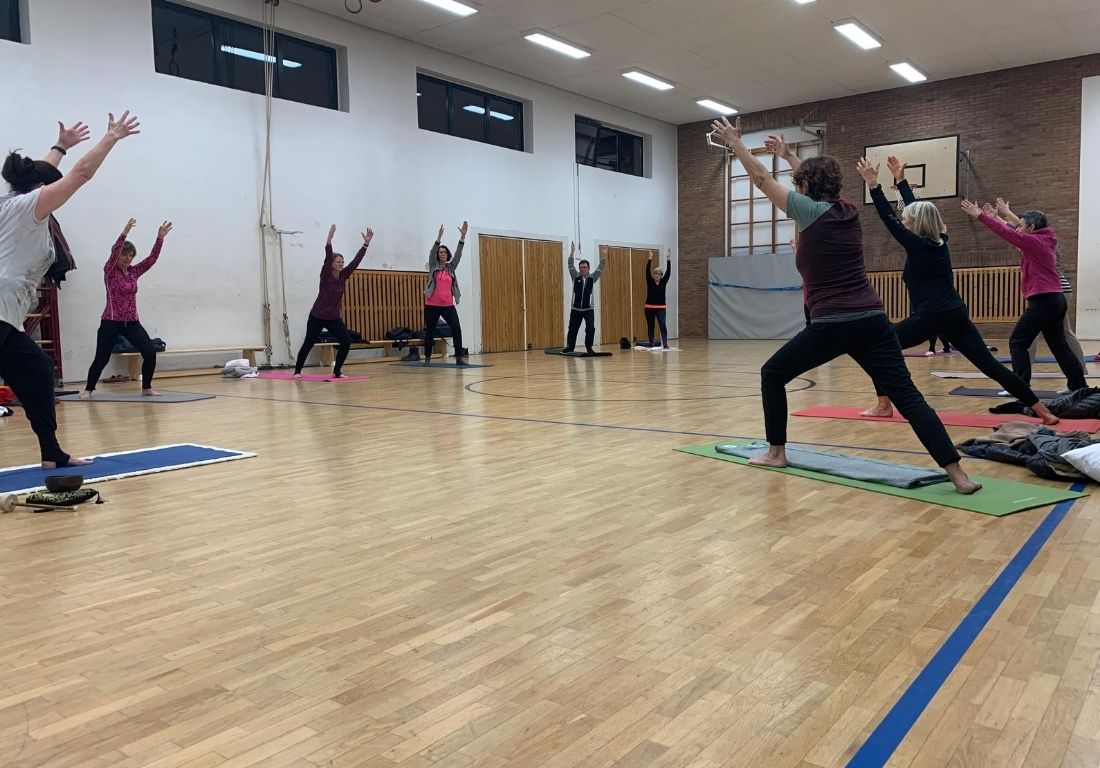 Hatha-Yoga beim TV Korschenbroich