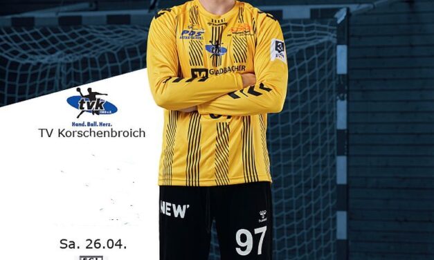 Die Handballheimspiele am Wochenende – nur die 1. Herren ist am Samstag im Einsatz