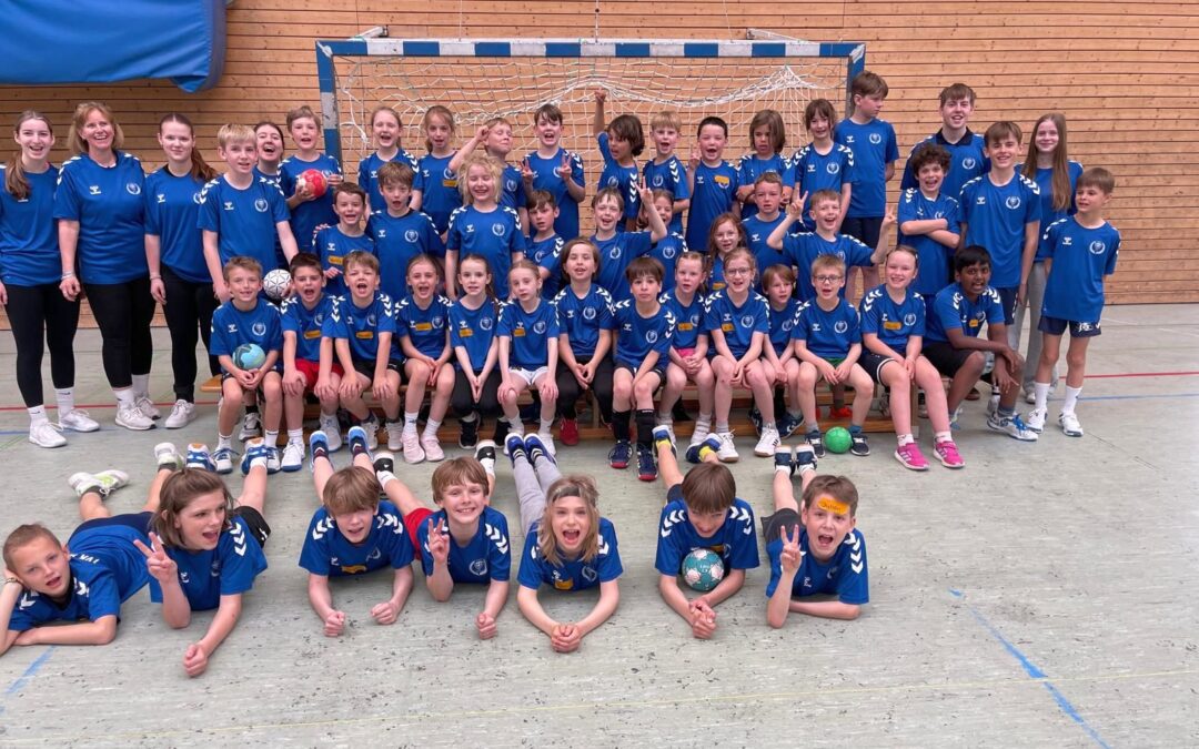 Handballostercamp des TVK mit Rekordteilnehmerzahl