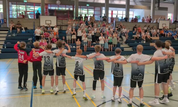Erstes Vorbereitungsspiel der C1-Jungs am Samstag in der Waldsporthalle
