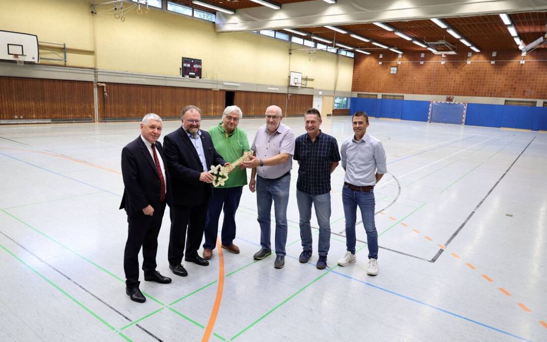Endlich – Das Hallensportzentrum steht dem TVK wieder zur Verfügung
