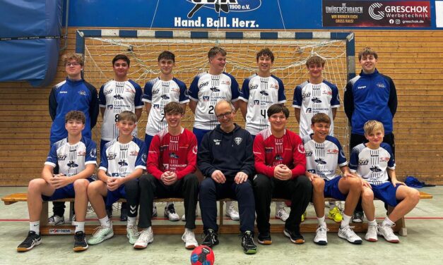 männliche B1-/C3-Jugend – Zwischen Karnevalserwachen und Weihnachten