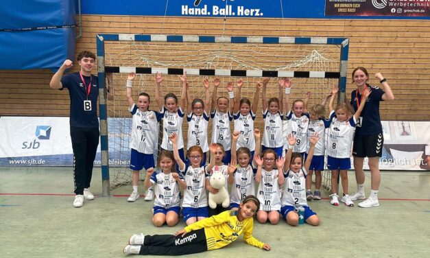 Girl Power – weibliche F-Jugend geht als Spitzenreiter in die Winterpause!