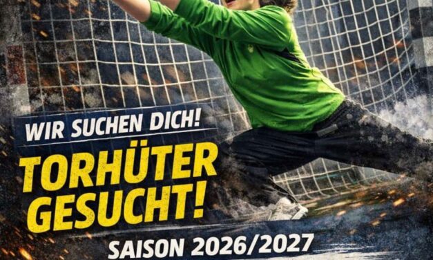 Torwart & Spielerinnen weibliche-Jugend Jahrgang 2010/11 gesucht!