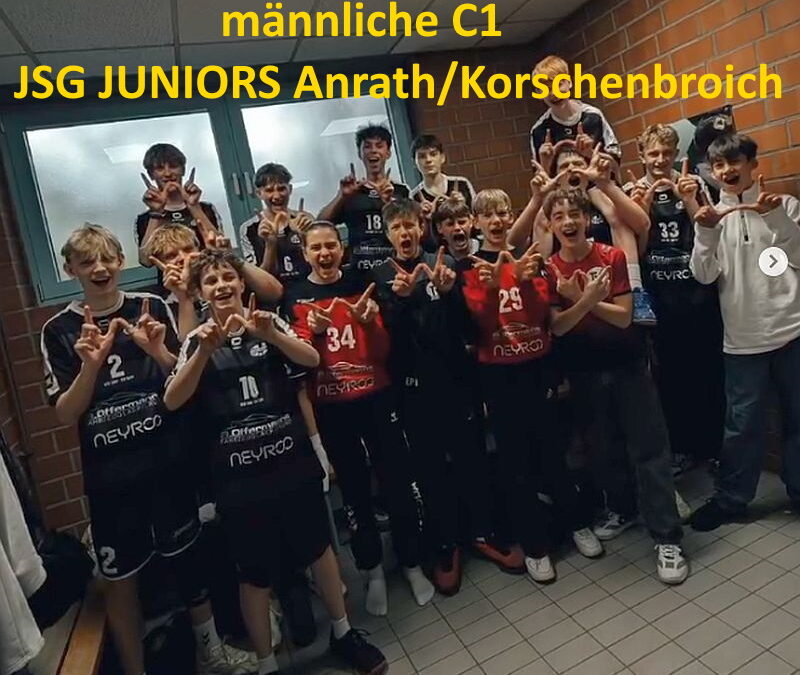 C1- Jungs sind vorzeitig Oberliga-Meister 2025/26