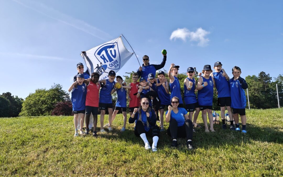 Erfolgreiches Beachhandball-Wochenende für die männliche D4 des TVK Korschenbroich