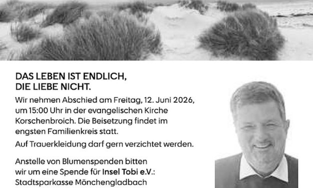Der TVK trauert um seinen langjährigen Physio Jörg Pohlenz