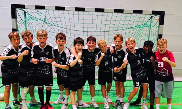 6 SPIELE – 6 SIEGE – TURNIERSIEG der D1-Jungs