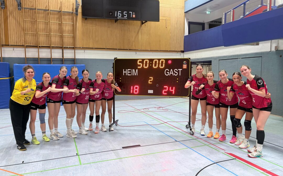 Weibliche B-Jugend des TV Korschenbroich startet erfolgreich in die Oberliga-Saison