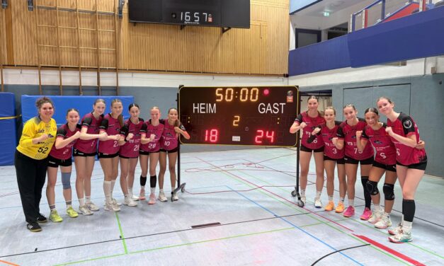 Weibliche B-Jugend des TV Korschenbroich startet erfolgreich in die Oberliga-Saison