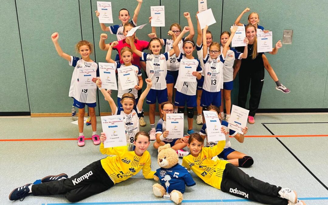 Heinz-Wick-Gedächtnisturnier: Starker 3. Platz für unsere weibliche E-Jugend!